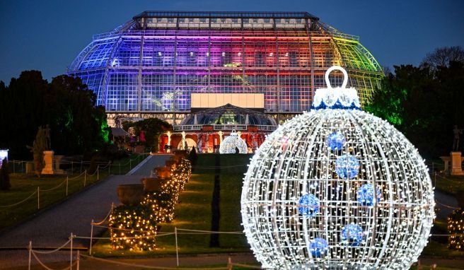 Weihnachtszeit  Rundwege mit Lichtkunst: «Christmas Garden» in vielen Orten