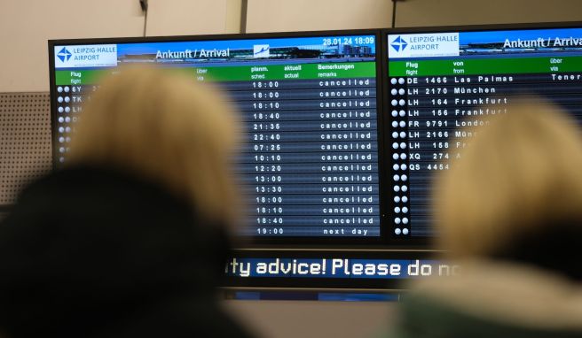 Ausfälle und Verspätungen  Warnstreiks am Airport: Diese Rechte haben Flugreisende
