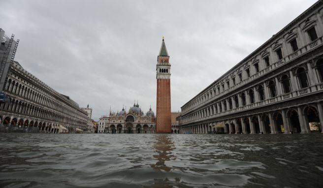 Schlechte Aussichten  Venedig droht deutlicher Meeresspiegelanstieg