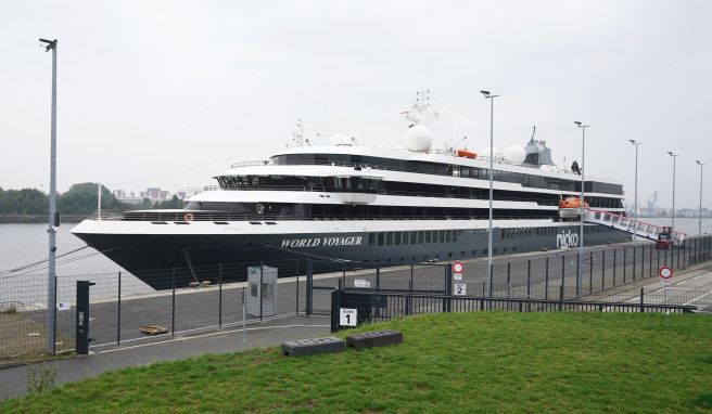 Expeditions-Kreuzfahrtschiff «World Voyager» in Hamburg: Nicko Cruises führt auf allen Reisen eine 2G-Regel ein. 