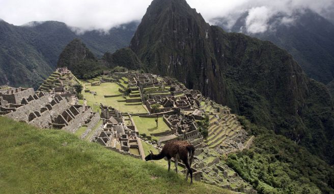 Ruinenstadt Machu Picchu in Peru ist wieder geöffnet.