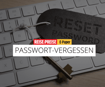REISE & PREISE E-Paper Passwort vergessen