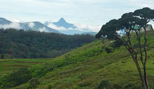 Bergwelt in Sri Lanka mit dem Adams Peak genannten Gipfel Sri Pada##Foto: Flickr.com, Amila Kanchana Bergwelt in Sri Lanka mit dem Adams Peak genannten Gipfel Sri Pada