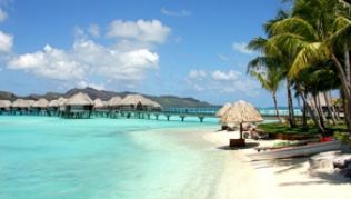 Malerischer Südsee-Strand: So stellen sich viele ein Traumziel vor##Foto: Hilke Segbers Malerischer Südsee-Strand: So stellen sich viele ein Traumziel vor