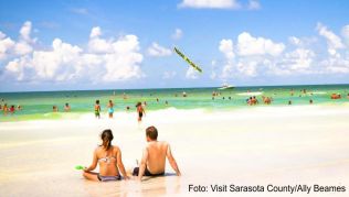 Am Siesta Key Beach werden Strandträume wahr##Foto: Visit Sarasota County/Ally Beames Am Siesta Key Beach werden Strandträume wahr