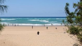 Rund um das Cape Vidal gibt es 190 Kilometer unverbauten Sandstrand##Foto: Michael Zehender Rund um das Cape Vidal gibt es 190 Kilometer unverbauten Sandstrand