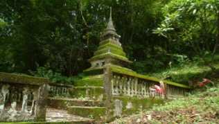 Verlassene Gedenkstätte in Chantaburi.##Foto: Thailand Tourism Verlassene Gedenkstätte in Chantaburi.
