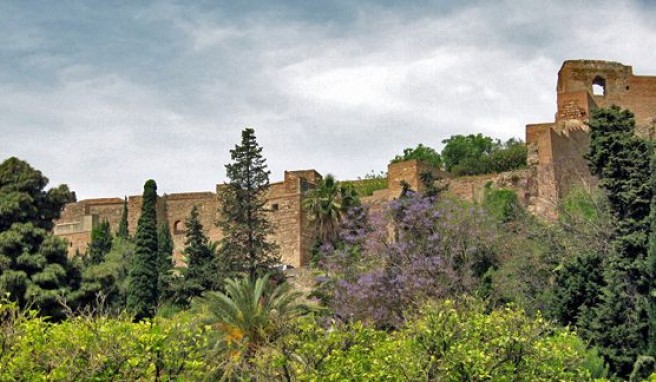 Die Alcazaba in Malaga, Andalusien, Spanien