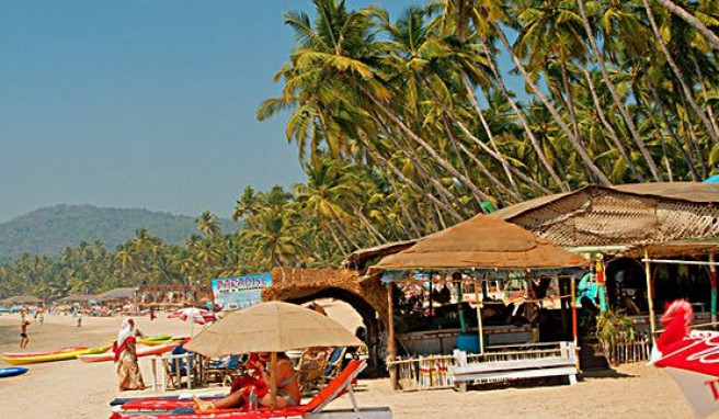 Palolem Beach in Goa ist längst kein Geheimtipp mehr, Indien
