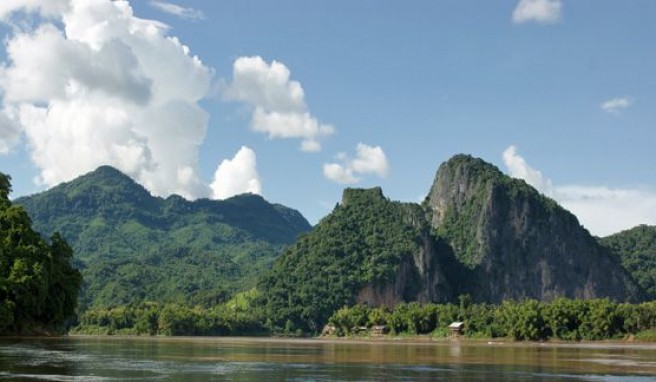 Der Mekong, die Lebensader von Laos