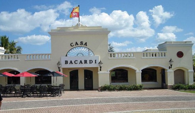 Die Casa Bacardi in San Juan auf Puerto Rico.