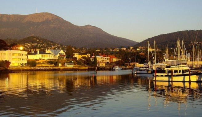 Hobart ist die Hauptstadt von Tasmanien in Australien.