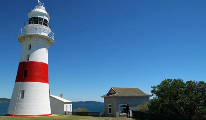 Low head Lighthouse, einer der ältesten Leuchttürme an Tamaniens wildromatischer Nordküste