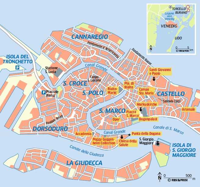 Reise-Planung Venedig