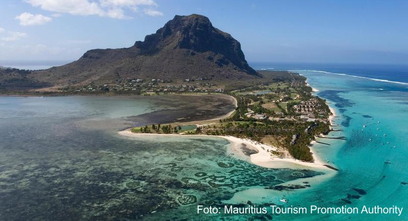 Der Berg Le Morne ist die markanteste Erhebung von Mauritius