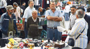 El Rastro ist Madrids beliebtester Flohmarkt.