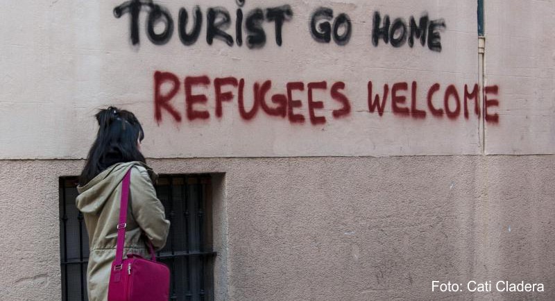 REISE & PREISE weitere Infos zu »Tourist go home«: Protest-Graffiti auf Mallorca