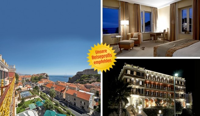 Hilton Imperial: Ein exklusives Haus am Rande der Altstadt von Dubrovnik.##(Foto: R&P) Hilton Imperial: Ein exklusives Haus am Rande der Altstadt von Dubrovnik