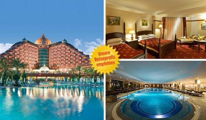 Das Hotel Delphin Palace überzeugt in jeder Hinsicht und liegt zudem direkt am Strand.##(Foto: www.delphinpalace.de Das Hotel Delphin Palace überzeugt in jeder Hinsicht und liegt zudem direkt am Strand.
