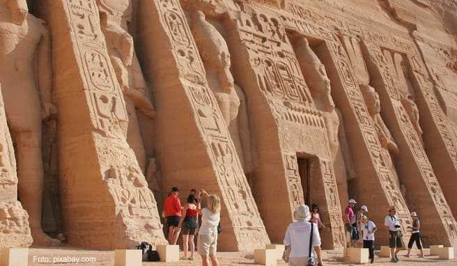 Einsame Tempel wie hier in Abu Simbel sind in Ägypten keine Seltenheit: Im vergangenen Jahr sind die Touristenzahlen wieder eingebrochen