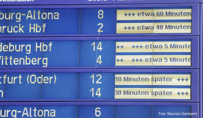 Rail and fly  Wer trägt Folgekosten bei Bahnverspätung?
