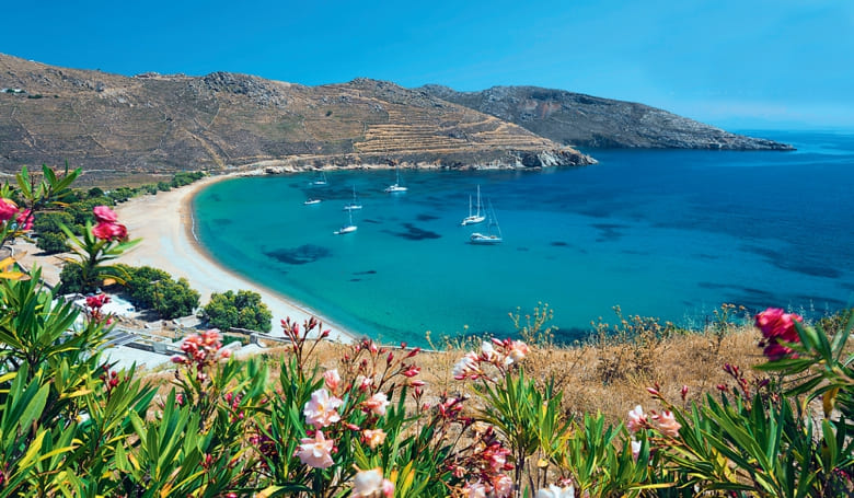 Eine herrliche Bucht auf der Insel Sérifos