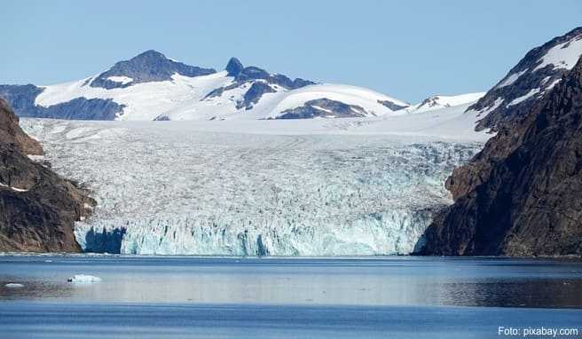 Ein Gletscher in Grönland