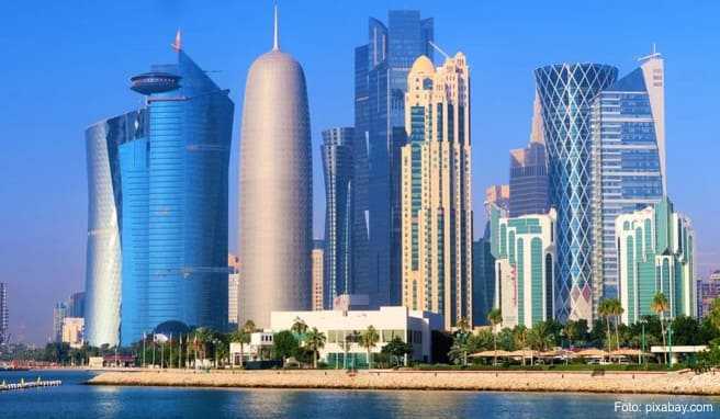 Funkelnde Glitzerwelt: Zu Doha gehören auch die Hochhäuser