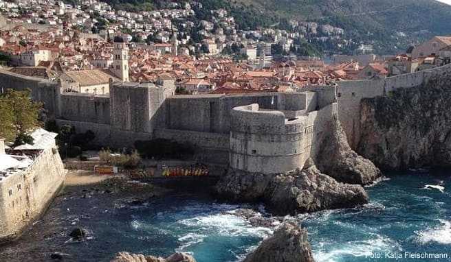 Von der Festung Lovrijenac aus hat man einen wundervollen Blick auf die Bucht und die Altstadt Dubrovniks