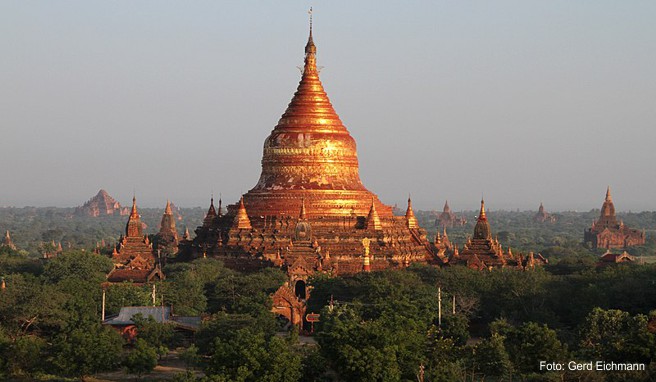 Der Dhammayazika-Tempel in Bagan