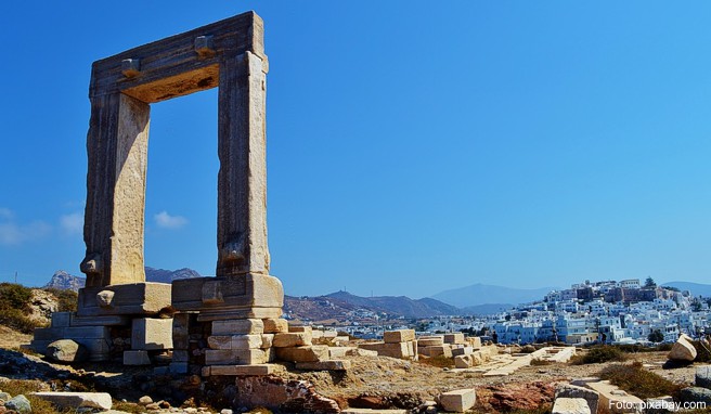 Die griechische Insel Naxos ist die größte der Kykladen