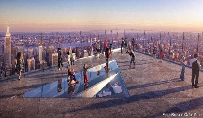 USA-Reise  Aussichtsplattform «The Edge» eröffnet in New York