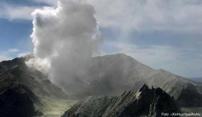 Neuseeland-Reise  Nach Ausbruch ist Vulkan auf White Island wieder aktiv