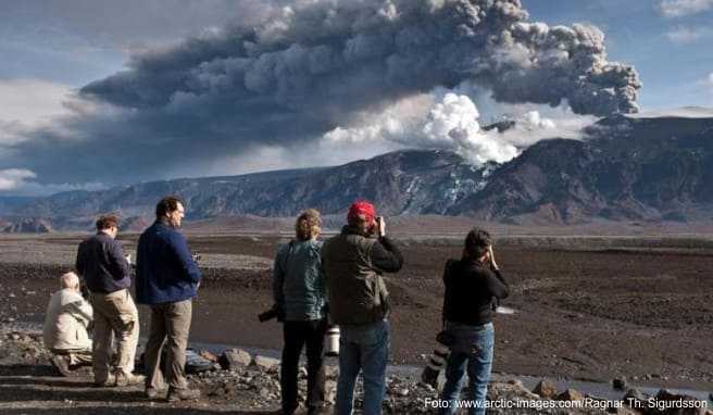 Island-Reise  Vulkan-Tourismus auf Island wird immer beliebter