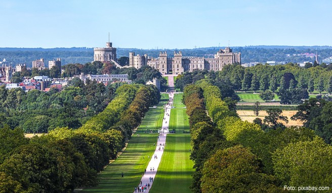 Das Schloss Windsor ist das größte bewohnte Schloss der Welt