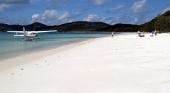 Acht Kilometer feinster Sand: Whitehaven Beach wird als der weißeste Sandstrand der Welt vermarktet.