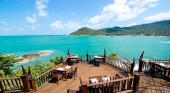 Auf vielen Inseln Thailands, wie hier auf Koh Phangan, muss man auch während der Regenzeit nicht auf die Sonne verzichten
