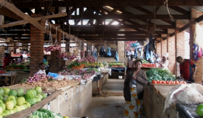 Markt in Zomba.