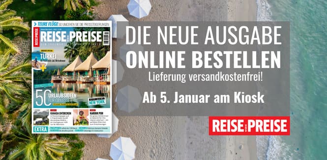 REISE & PREISE Hefte bestellen - versandkostenfrei! REISE & PREISE Hefte bestellen - versandkostenfrei!