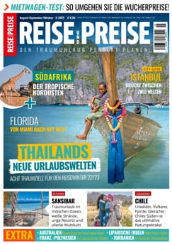 REISE & PREISE weitere Infos zu 3-2022: Thailand-Special - Acht Reisetipps für den Reisewinter 22/23