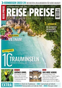 REISE & PREISE weitere Infos zu 3-2023: Kurzurlaub - Fünf tolle Reisetipps für zwischendurch