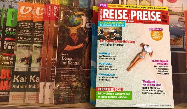 Kioskausgabe  REISE & PREISE jetzt im Zeitschriftenhandel