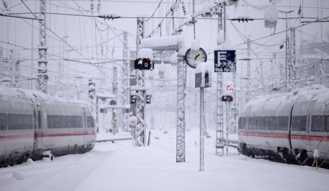 Geld zurück?  Bahn: Wann gibt es bei Winterwetter noch Entschädigungen?