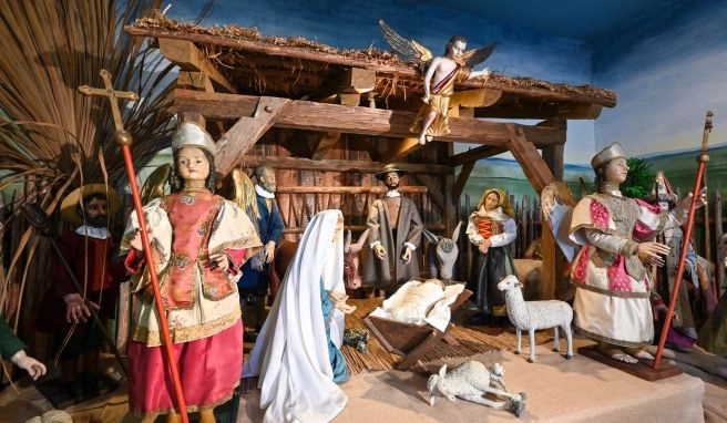 Oberschwäbisches Kloster zeigt barocke Krippenkunst