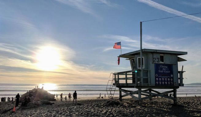 Ab nach Venice Beach! Wer an die US-Westküste reist, kann eine dafür nötige Esta nun auch via App beantragen.