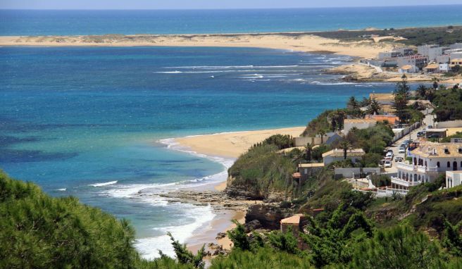 Strand von Caños de Meca: An der Costa de la Luz machen auch viele Spanier gerne Urlaub. 