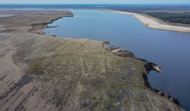 Wassertourismus  Cottbuser Ostsee: Bau von Sportboothafen beginnt