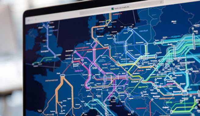 Europa im Schlaf entdecken: Die interaktive Karte von Back-on-Track zeigt 205 Nachtzugverbindungen quer durch Europa.