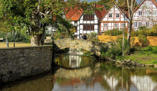 Die Dielenpader ist einer der Quellarme der Pader im Zentrum der Stadt, unweit des Doms.