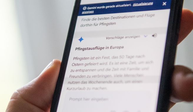 Verknüpft mit Google-Diensten Googles KI-Chatbot will Reiseplanung und Co. leichter machen